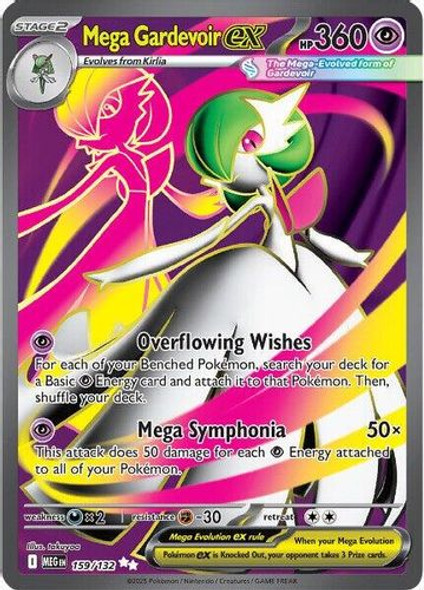 |ME01|[MEG-159/132](SRR) Mega Gardevoir ex {Holo}