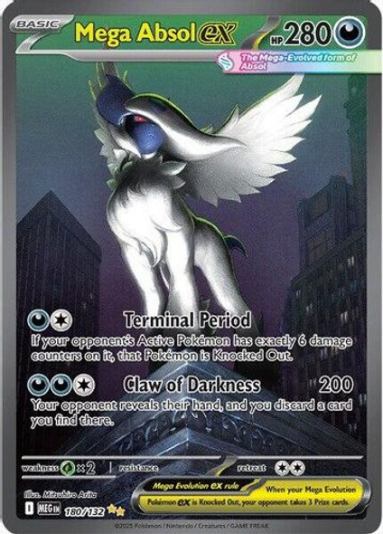 |ME01|[MEG-180/132](GRR) Mega Absol ex {Holo}
