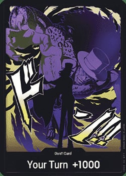 DON!! Card (Rob Lucci) (PRB02) (Textured Foil)