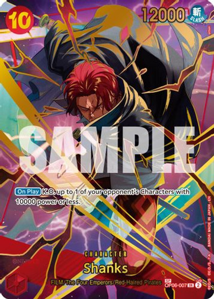 [OP06-007](SR) Shanks (SP) (PRB02) (Foil)