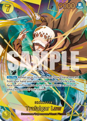 [OP10-119](SEC) Trafalgar Law (SP) (PRB02) (Foil)