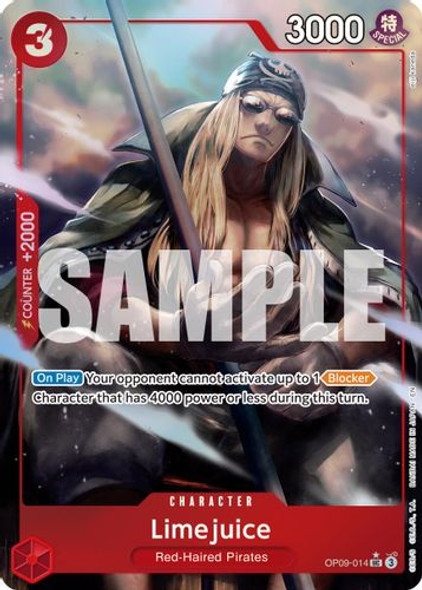 [OP09-014](UC) Limejuice (PRB02) (Alternate Art) (Foil)
