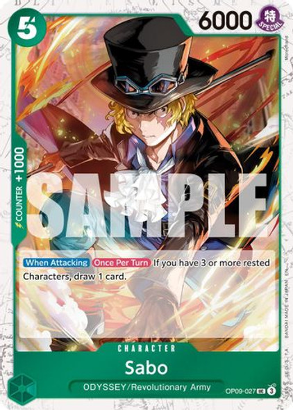 [OP09-027](UC) Sabo (Pirate Foil)