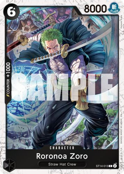 [ST14-013](C) Roronoa Zoro (Pirate Foil)