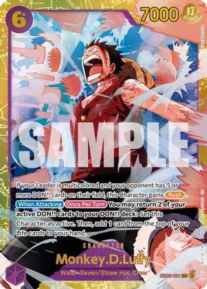 [EB02-061](SEC) Monkey.D.Luffy (PRB02) (Foil)