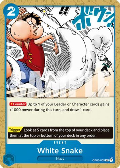[OP06-059](UC) White Snake (PRB02)