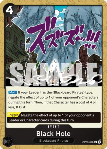 [OP09-098](UC) Black Hole (PRB02)