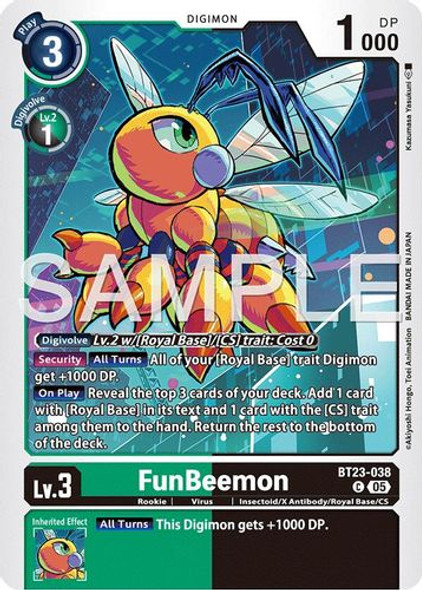 [BT23-038](C) FunBeemon