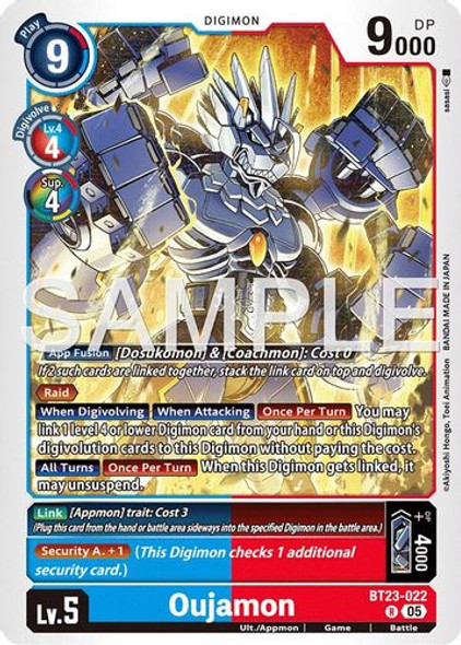 [BT23-022](R) Oujamon (Foil)