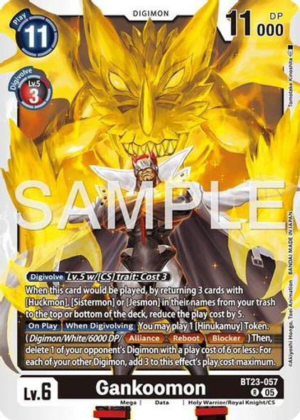 [BT23-057](R) Gankoomon (Foil)