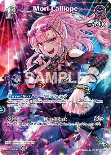 [hBP02-058](SR) Mori Calliope {Foil}
