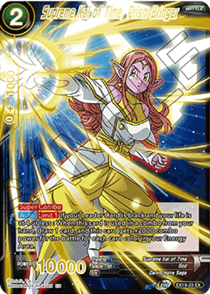 EX19-23EX Supreme Kai of Time, Prism Bringer