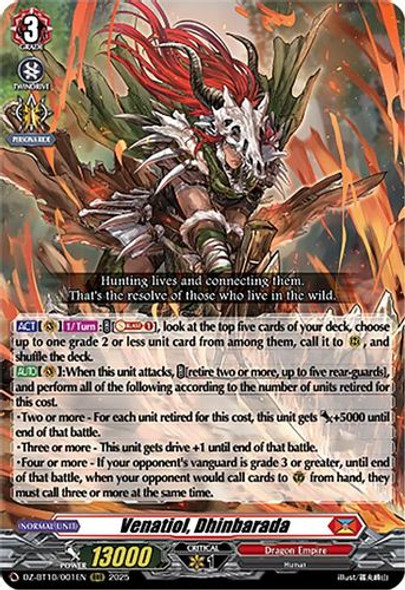 [DZ-BT10/001EN](RRR) Venatiol, Dhinbarada