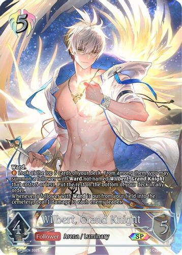 [SP01-SP28EN](SP) Wilbert, Grand Knight (SP Foil)