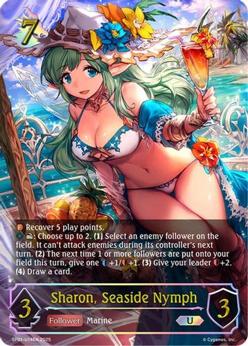 [SP01-U14EN](U) Sharon, Seaside Nymph (Ultimate Foil)