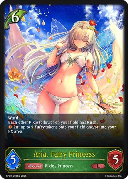 [SP01-003EN](L) Aria, Fairy Princess