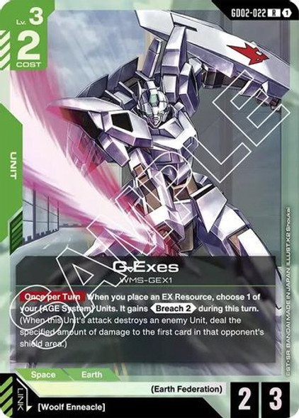 [GD02-022](R) G-Exes {Foil}