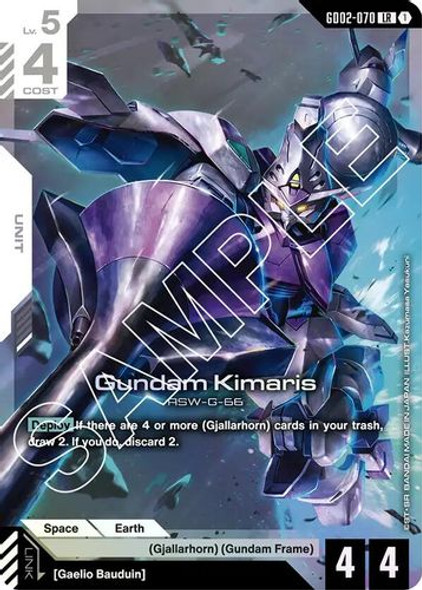 [GD02-070](LR) Gundam Kimaris {Foil}