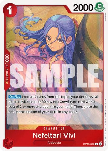 [OP13-012](R) Nefeltari Vivi (Foil)