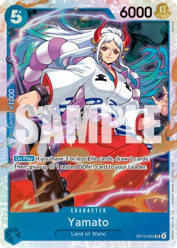 OP13-054](SR) Yamato (Alternate Art) (Foil) - Grand J Games