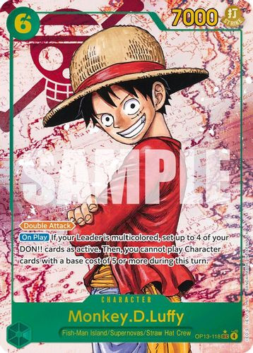 OP13-118](SEC) Monkey.D.Luffy (Foil) - Grand J Games