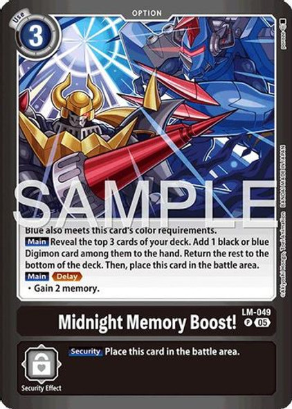 [LM-049](P) Midnight Memory Boost! (LM-06) (Foil)