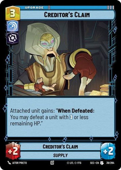 [06-SEC-EN-0039](U) Creditor's Claim