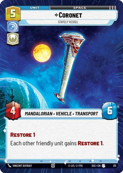 [06-SEC-EN-0311](U) Coronet - Stately Vessel (Hyperspace)