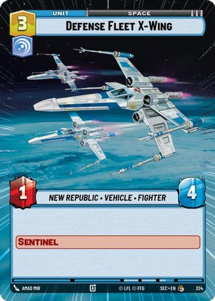 [06-SEC-EN-0324](C) Defense Fleet X-Wing (Hyperspace)
