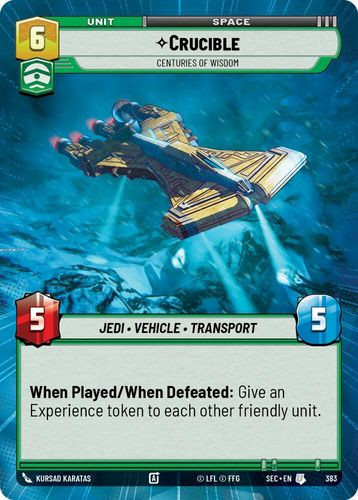 [06-SEC-EN-0383](U) Crucible - Centuries of Wisdom (Hyperspace)