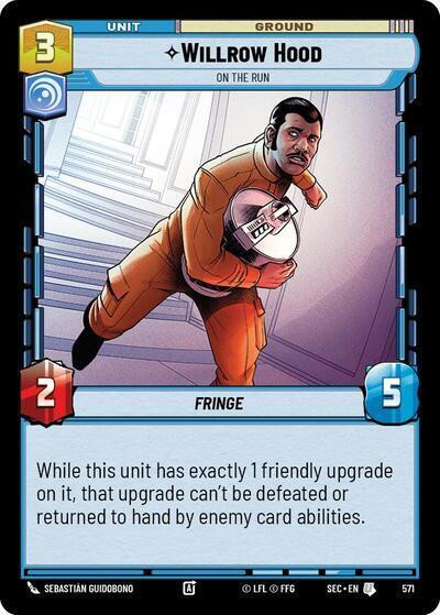[06-SEC-EN-0571](U) Willrow Hood - On the Run (Foil)