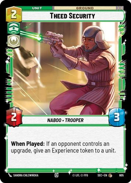 [06-SEC-EN-0605](C) Theed Security (Foil)