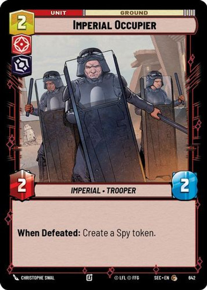 [06-SEC-EN-0642](C) Imperial Occupier (Foil)