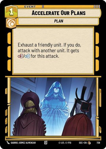 [06-SEC-EN-0738](C) Accelerate Our Plans (Foil)