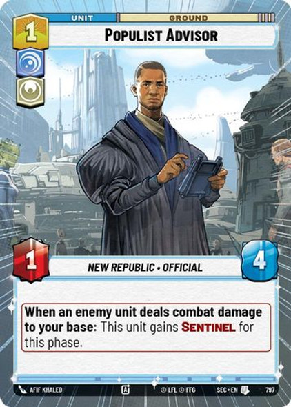 [06-SEC-EN-0797](U) Populist Advisor (Hyperspace) (Foil)