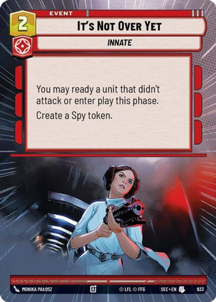 [06-SEC-EN-0933](U) It's Not Over Yet (Hyperspace) (Foil)