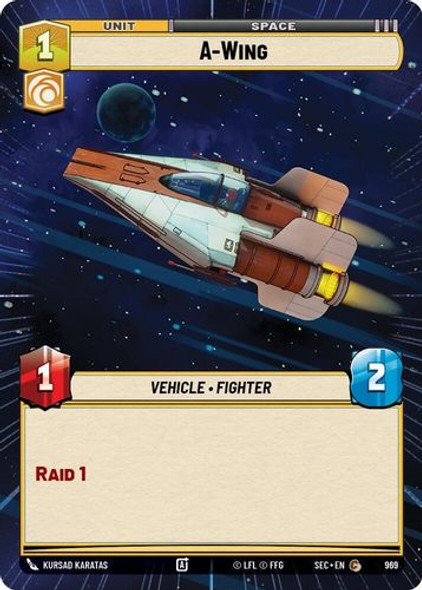 [06-SEC-EN-0969](C) A-Wing (Hyperspace) (Foil)