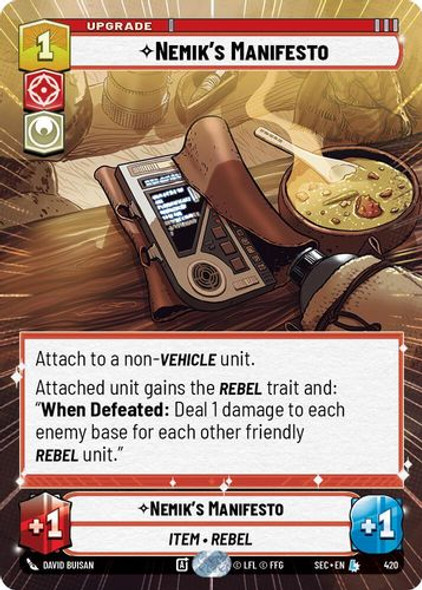 [06-SEC-EN-0420](L) Nemik's Manifesto (Hyperspace)