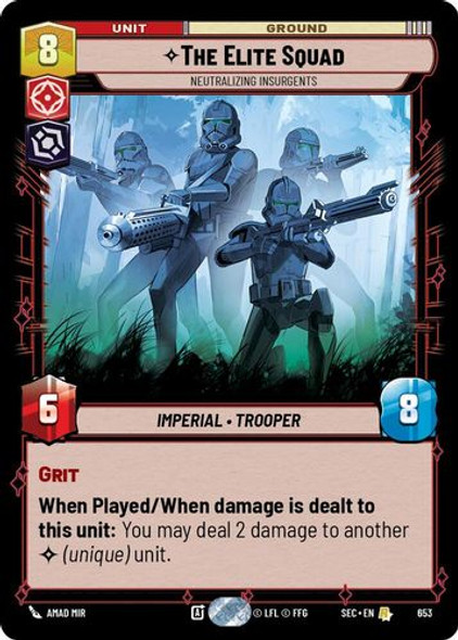 [06-SEC-EN-0653](R) The Elite Squad - Neutralizing Insurgents (Foil)
