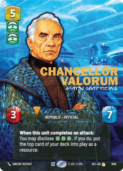 [06-SEC-EN-1056](R) Chancellor Valorum - Civil Servant (Prestige)