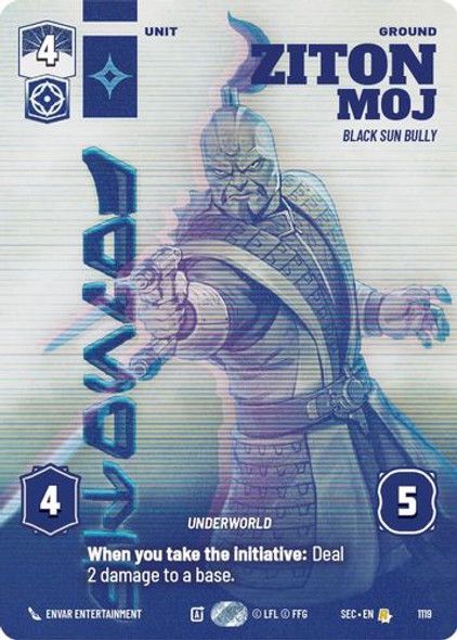 [06-SEC-EN-1119](R) Ziton Moj - Black Sun Bully (Prestige) (Foil)