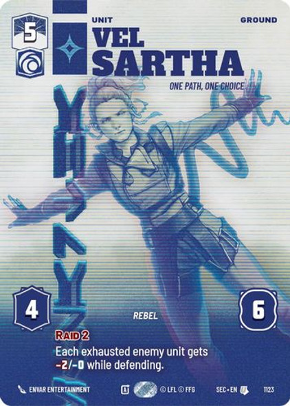 [06-SEC-EN-1123](U) Vel Sartha - One Path, One Choice (Prestige) (Foil)