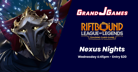 Wednesday 6:45pm: Riftbound: Nexus Night