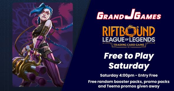 Saturday 4:00pm: Riftbound: Free to Play