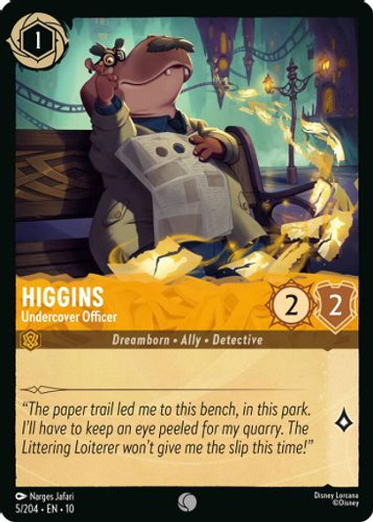 [LOR10-005/204](C) Higgins - Undercover Officer (Foil)