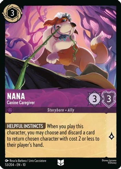 [LOR10-053/204](U) Nana - Canine Caregiver (Foil)