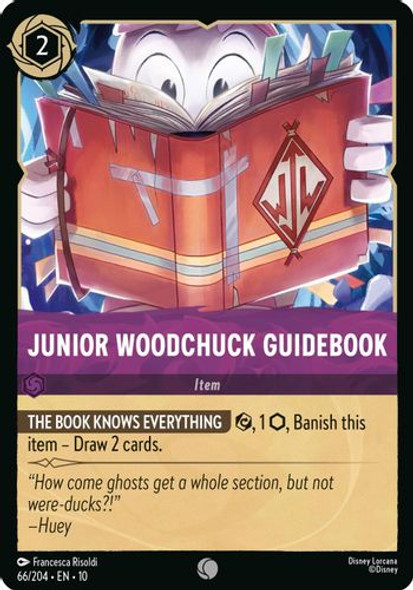 [LOR10-066/204](C) Junior Woodchuck Guidebook (Foil)
