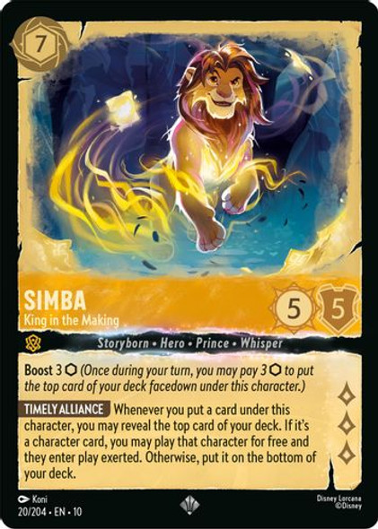 [LOR10-020/204](SR) Simba - King in the Making