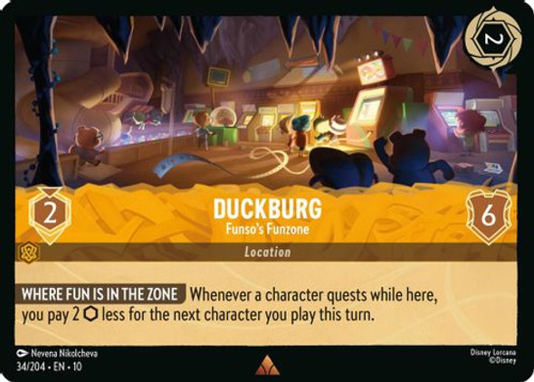 [LOR10-034/204](R) Duckburg - Funso's Funzone