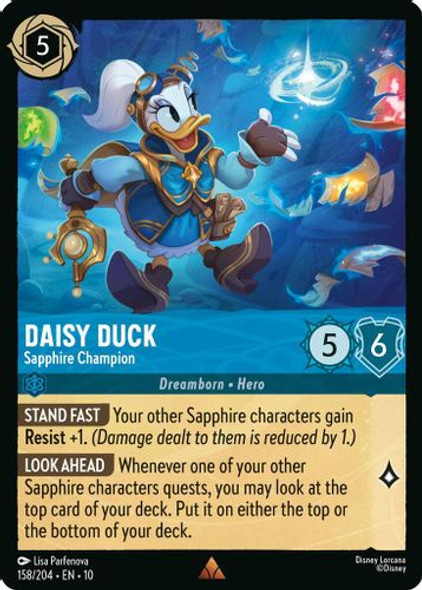[LOR10-158/204](R) Daisy Duck - Sapphire Champion